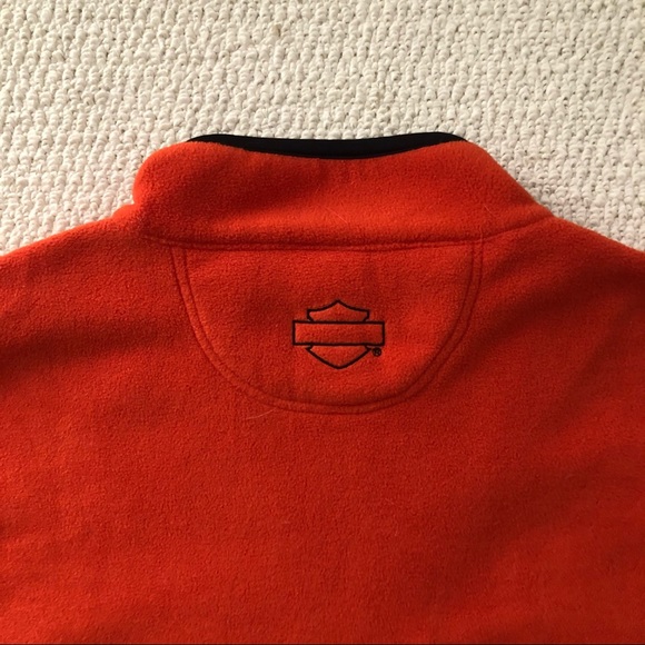 Vintage Fleece Harley Davidson Zip Up - Picture 6 of 6